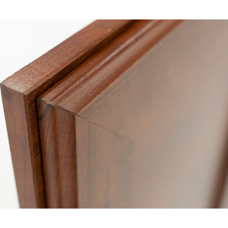 kith brown full or queen bed headboard fqc  