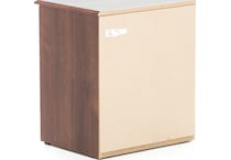 kith brown two drawer c  