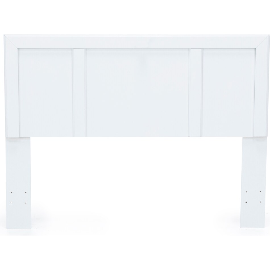 kith white full or queen bed headboard fqw  