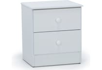 kith white two drawer w  