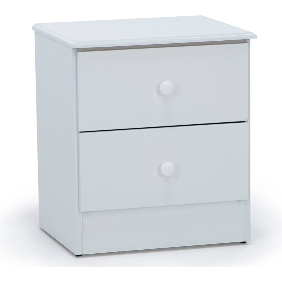 kith white two drawer w  