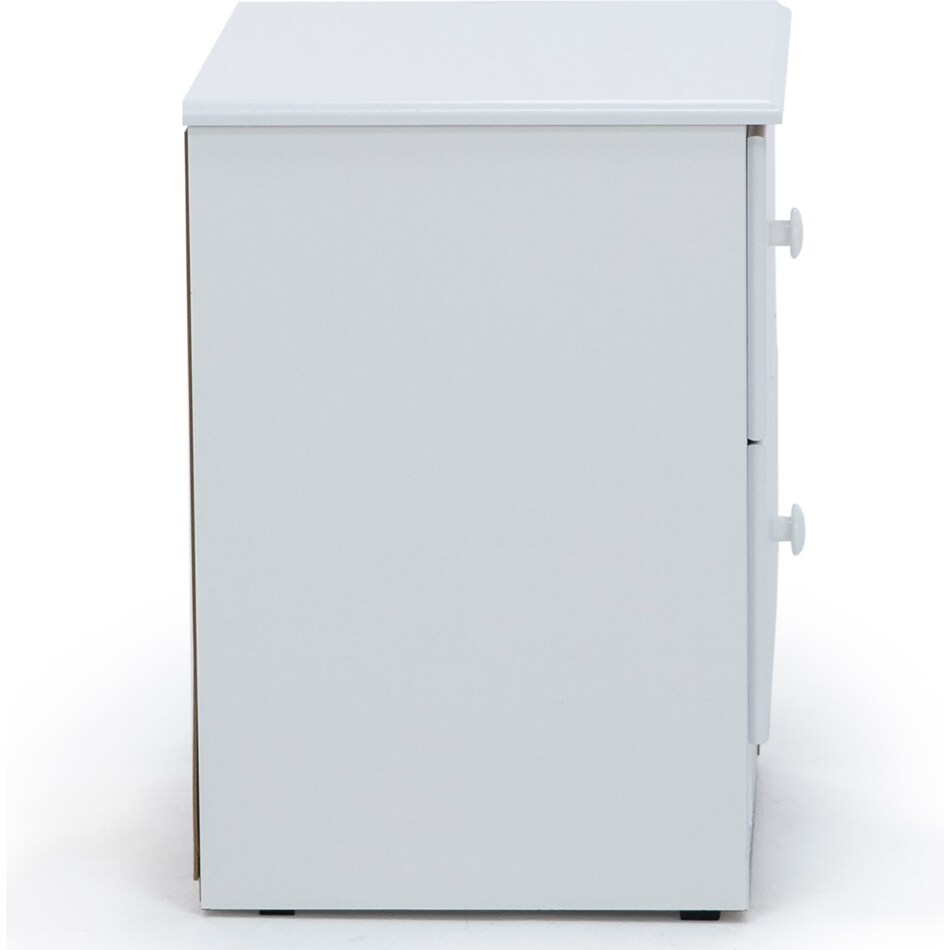 kith white two drawer w  