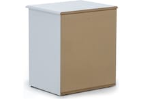 kith white two drawer w  