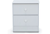 kith white two drawer w  