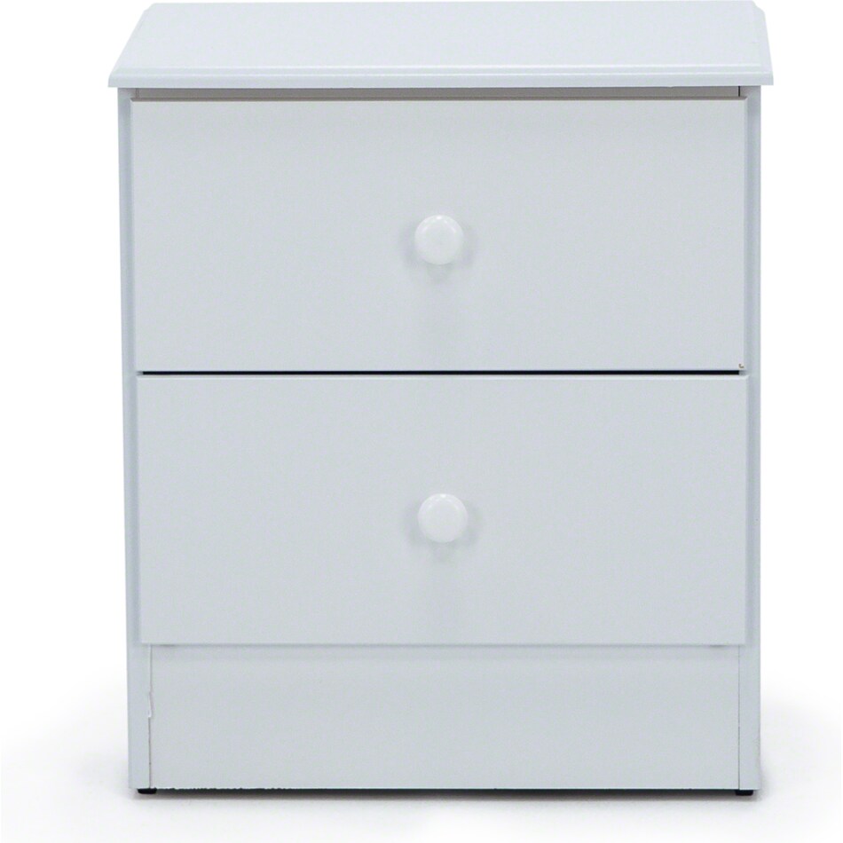 kith white two drawer w  