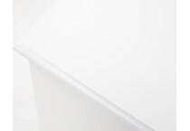 kith white two drawer w  