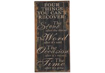 kkin black wood plaques   