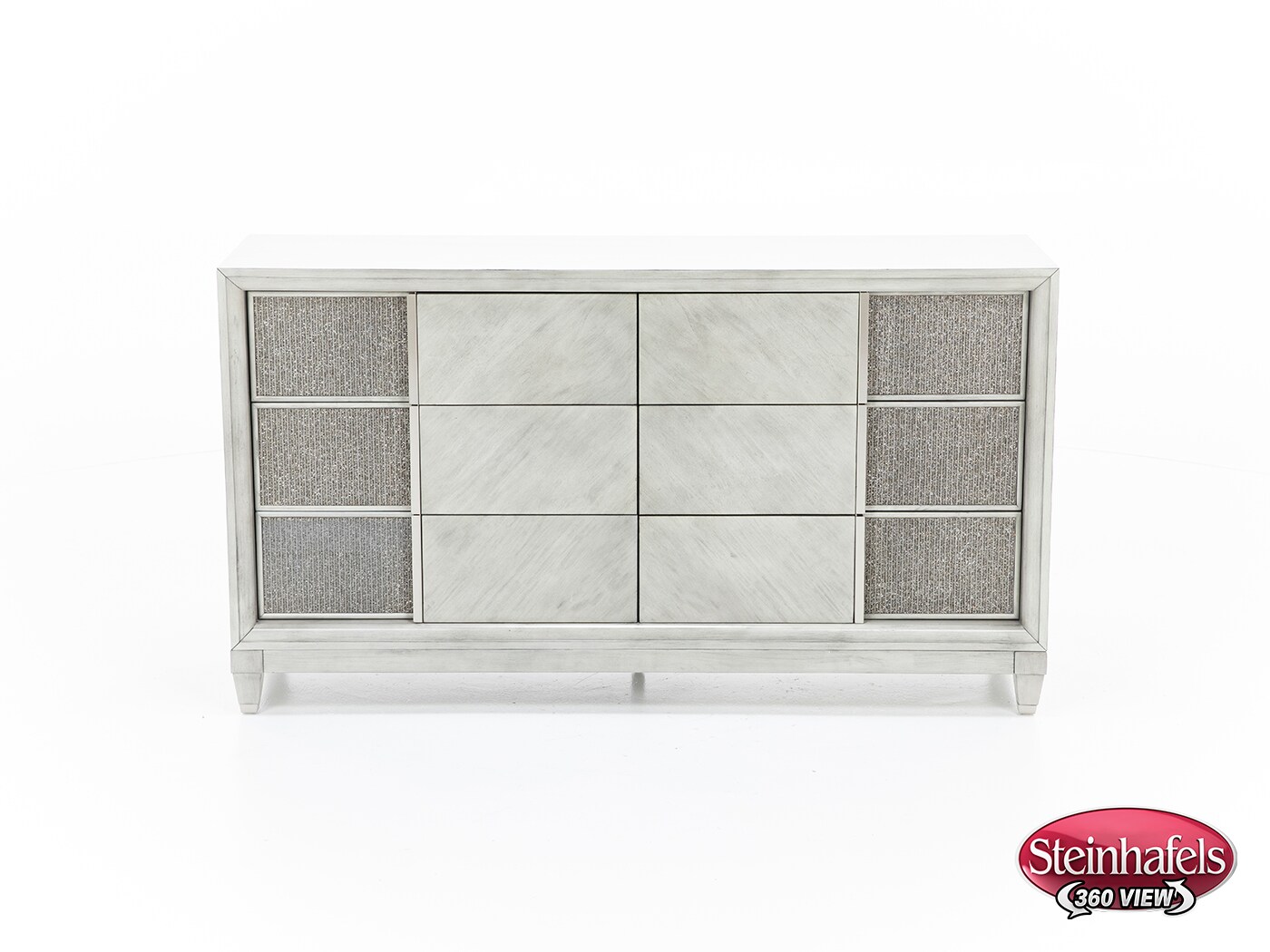 klaussner furniture silver double  image   