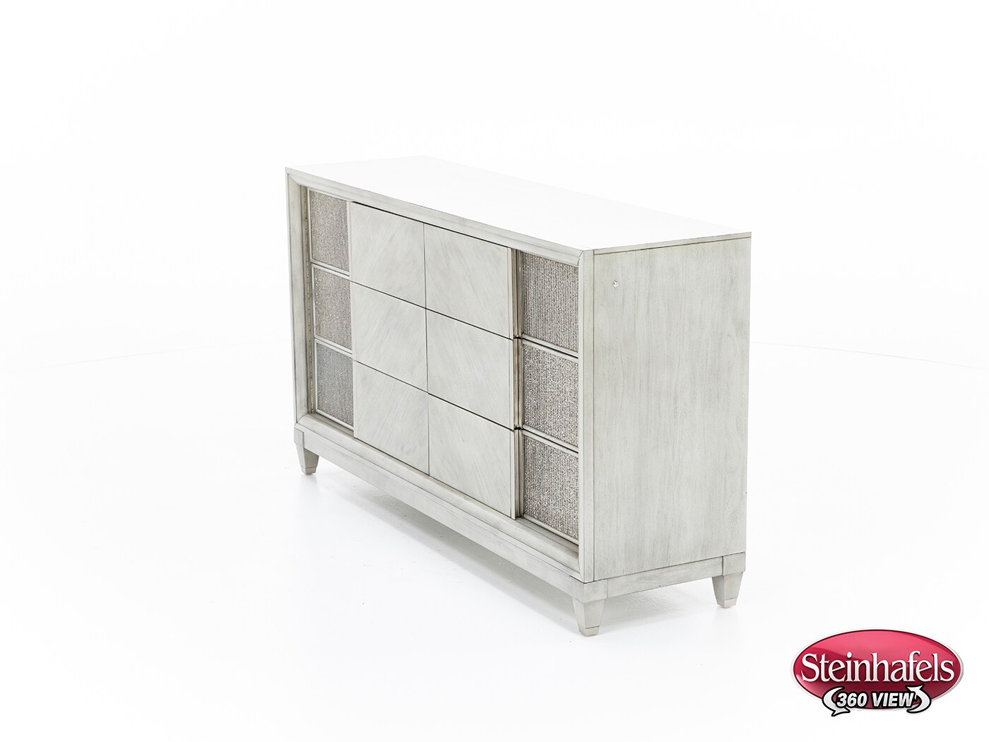 klaussner furniture silver double  image   