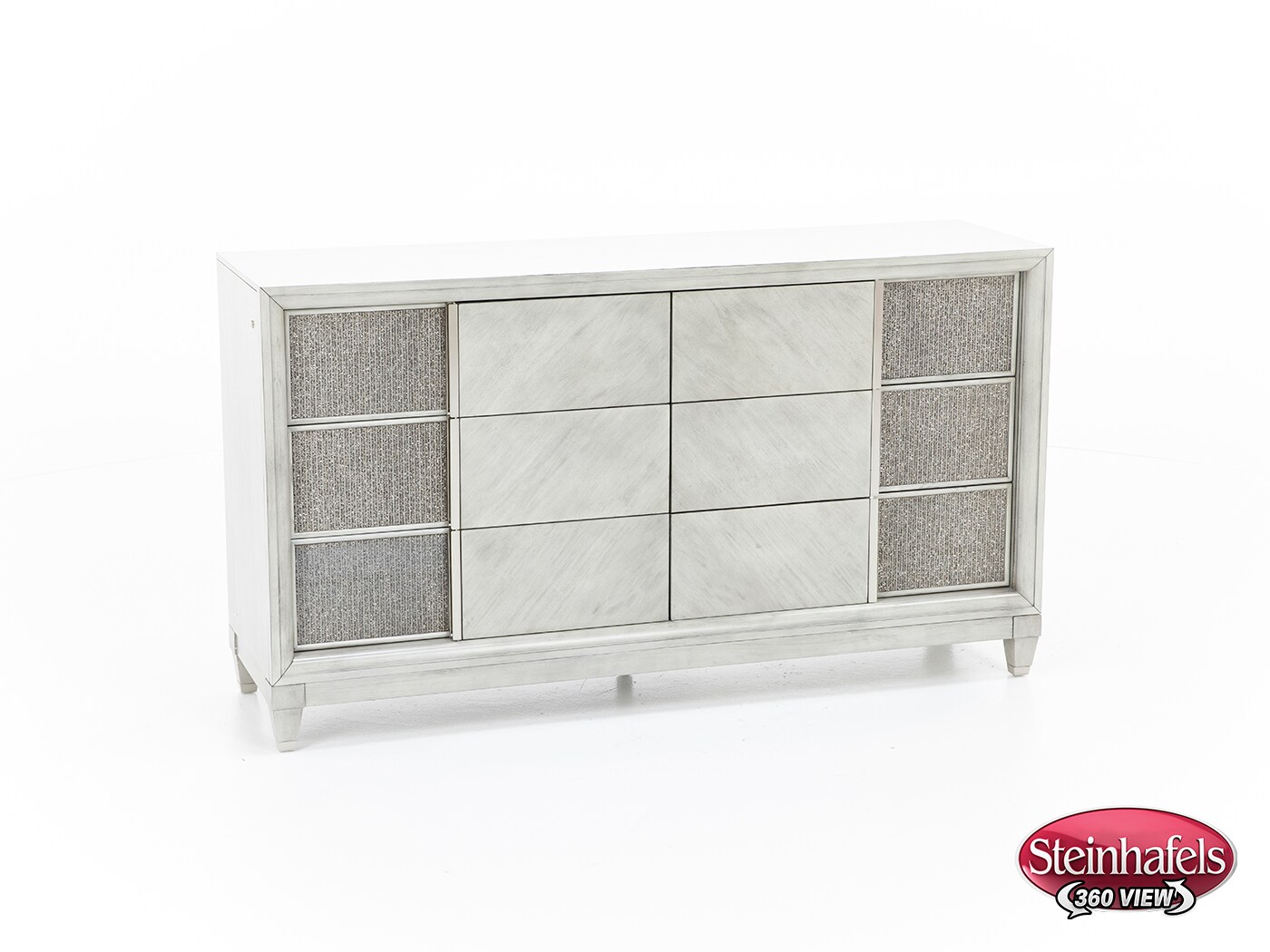 klaussner furniture silver double  image   