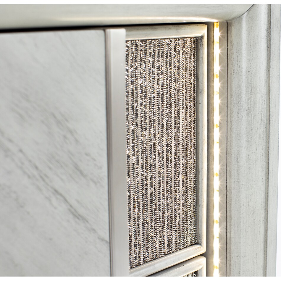 klaussner furniture silver double   