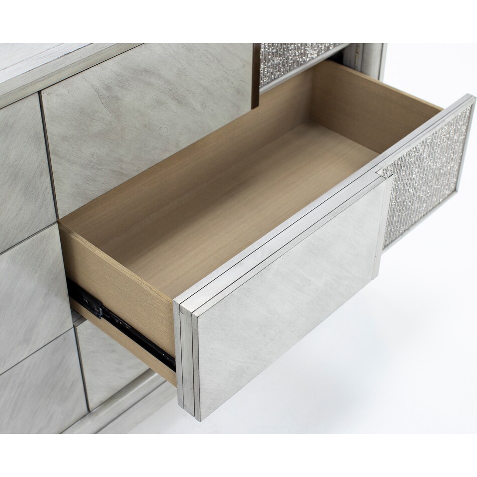 klaussner furniture silver double   