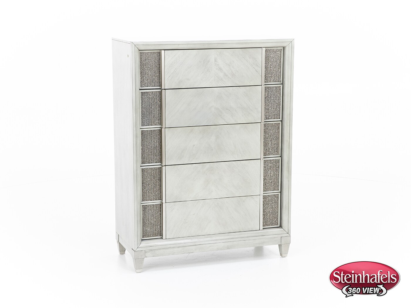 klaussner furniture silver drawer  image   