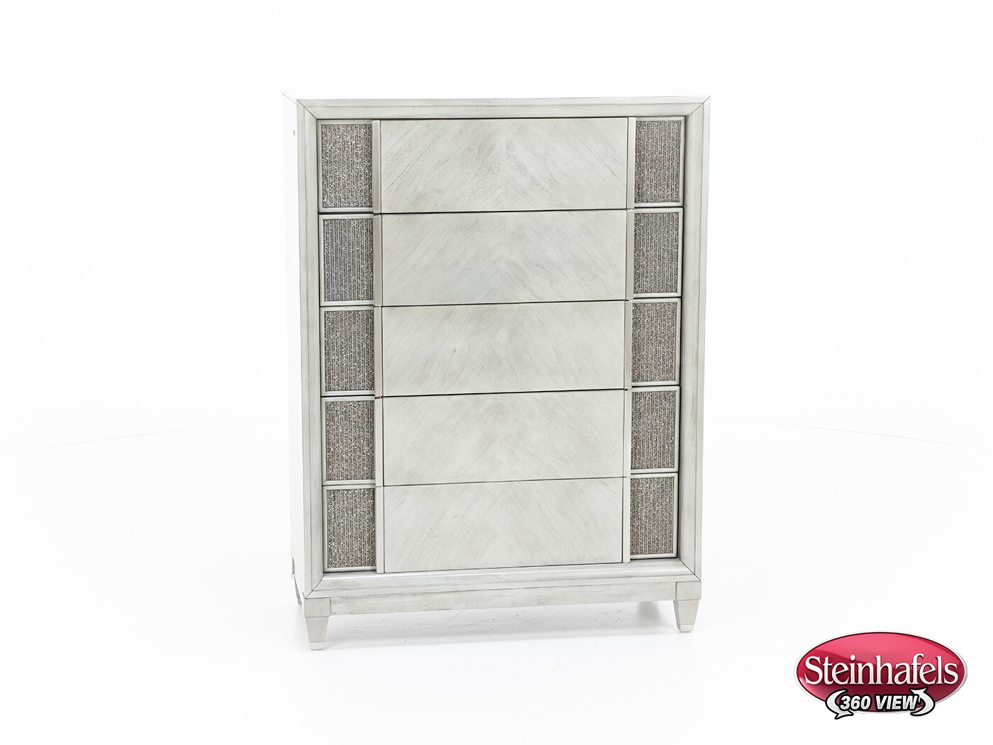 klaussner furniture silver drawer  image   