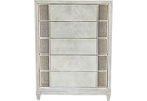 klaussner furniture silver drawer   