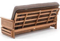 kodk brown futon   