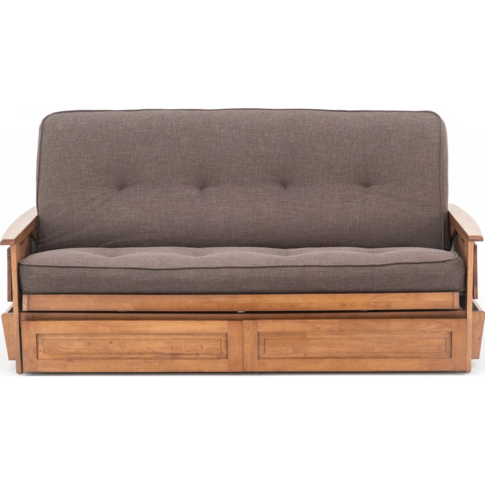 kodk brown futon   