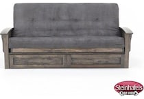 kodk grey futon  image   
