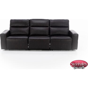Odessa 3-Pc. Leather Power Headrest Sofa
