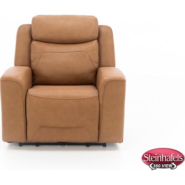 Lightyear Leather Power Headrest Zero Gravity Recliner