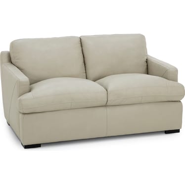 Samuel Leather Loveseat