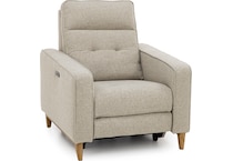 kuka beige recliner z  