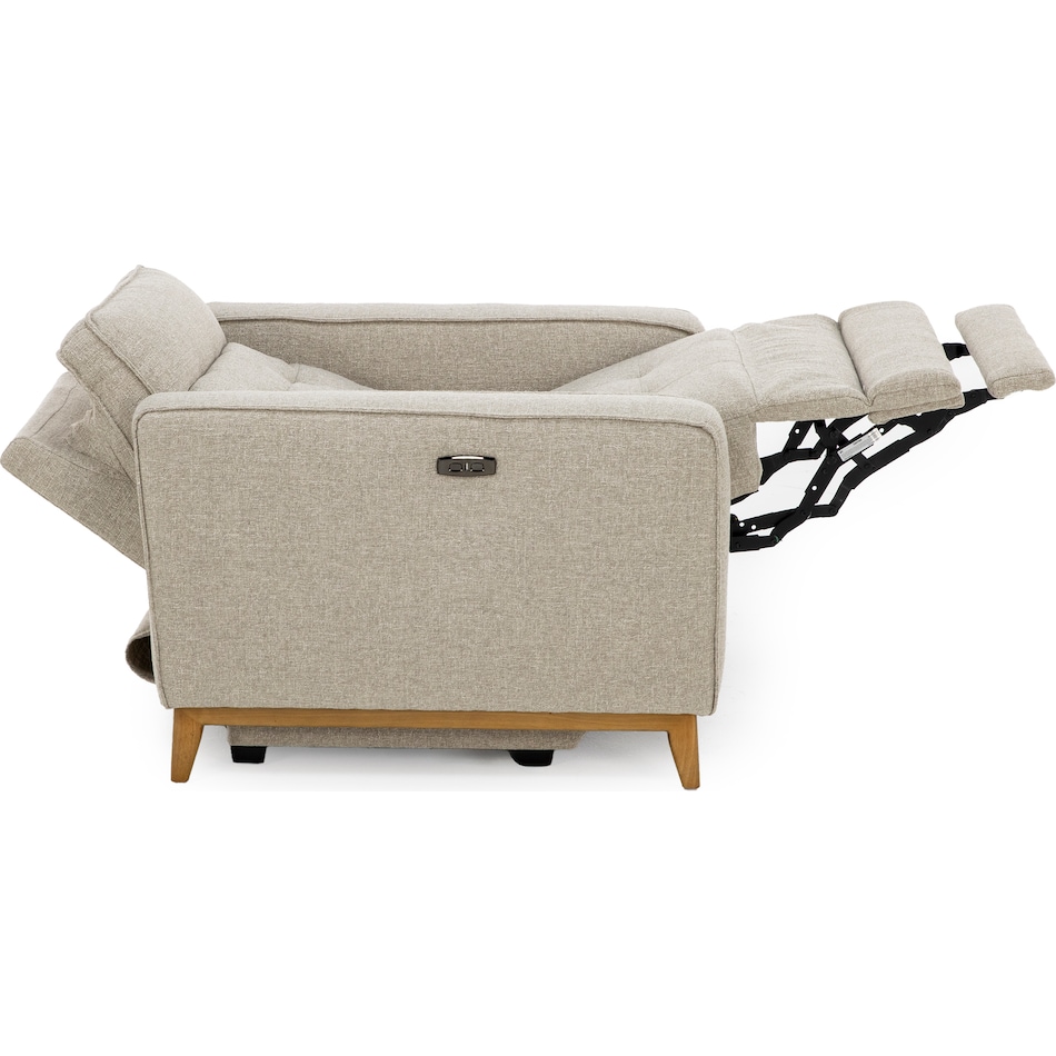 kuka beige recliner z  