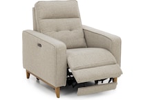 kuka beige recliner z  