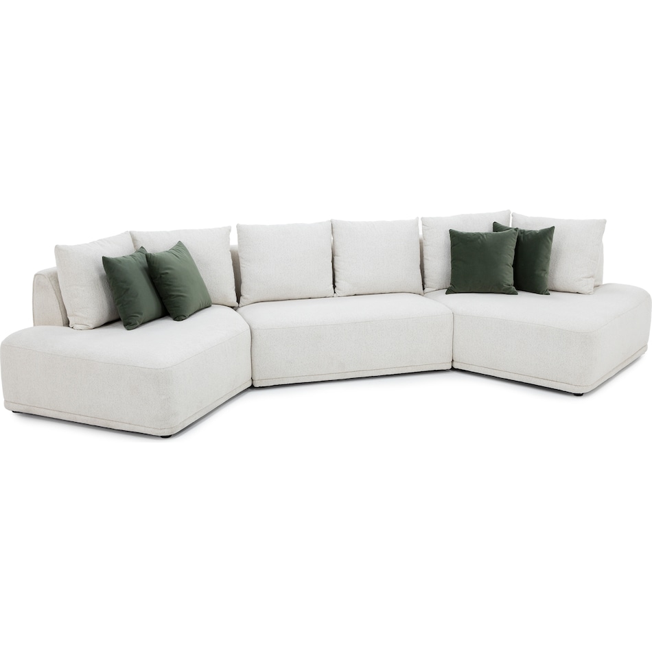 kuka beige sta fab sectional pieces zpkg  