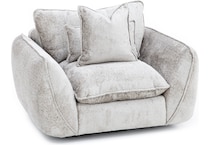 kuka beige swivel chair   