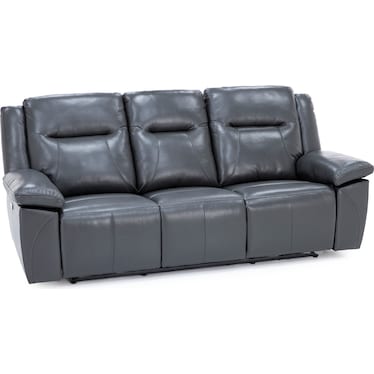 Castle Leather Power Headrest Reclining Sofa