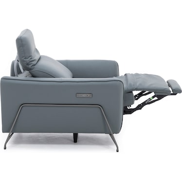 Axl Leather Power Headrest Recliner