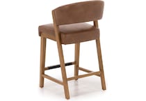 kuka brown inch & over bar seat stool   