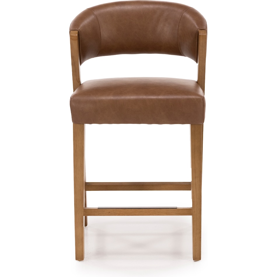 kuka brown inch & over bar seat stool   