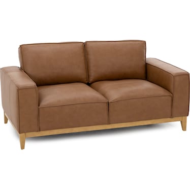 Eloise Leather Loveseat