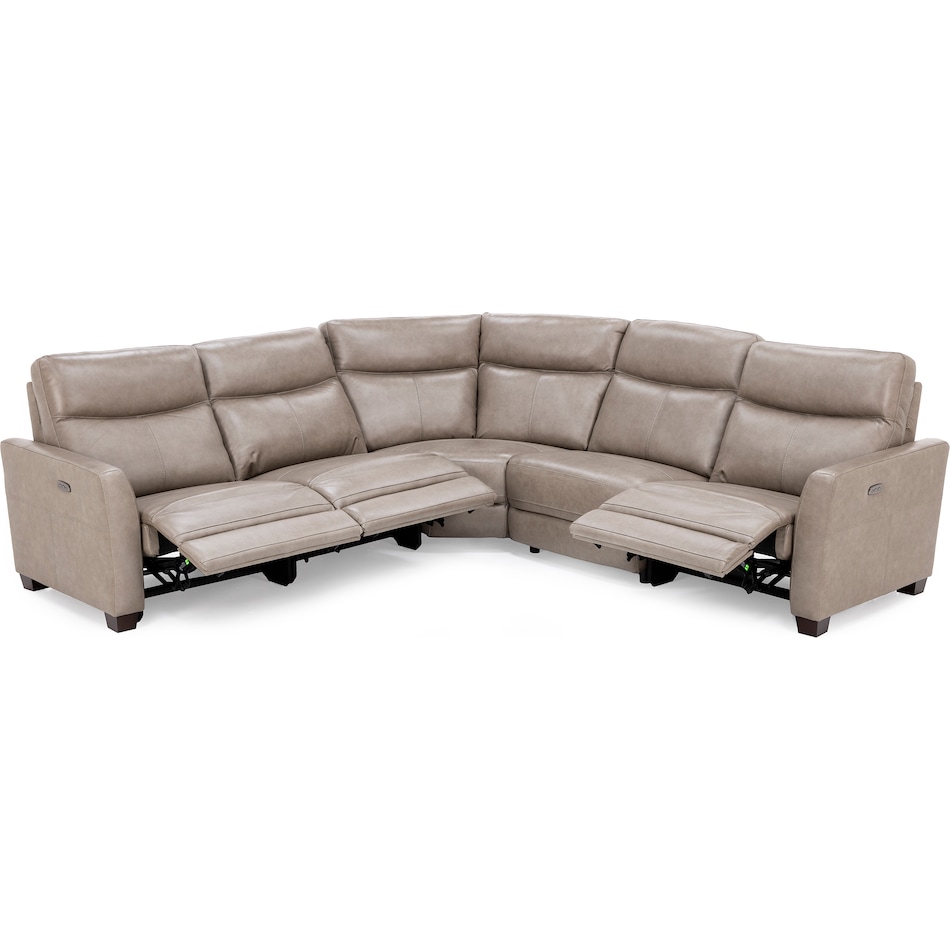 kuka brown mtn lth sectional piece zpkg  