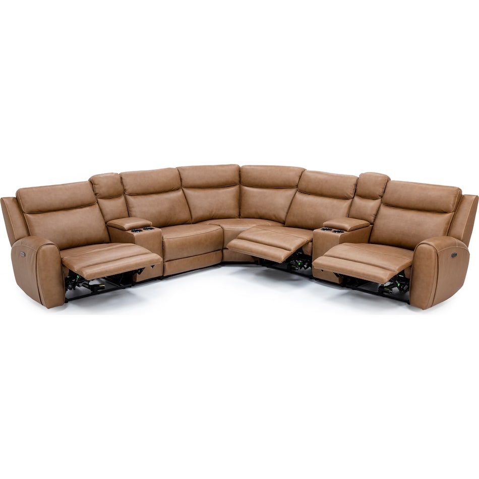 kuka brown mtn lth sectional piece pkg  