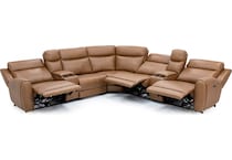 kuka brown mtn lth sectional piece pkg  