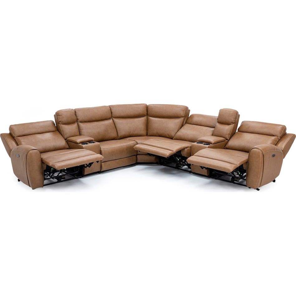 kuka brown mtn lth sectional piece pkg  