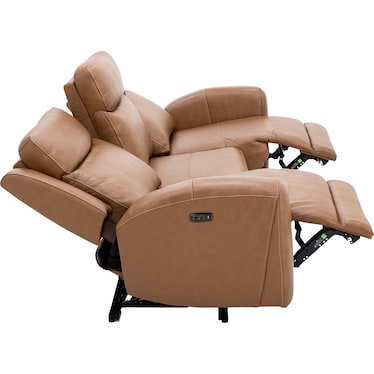 Silverado 3-Pc. Leather Power Headrest Reclining Sofa