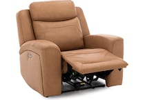 kuka brown recliner z  