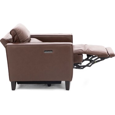 Taylor Leather Power Headrest Recliner