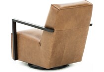 kuka brown swivel chair   