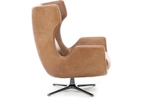 kuka brown swivel chair   