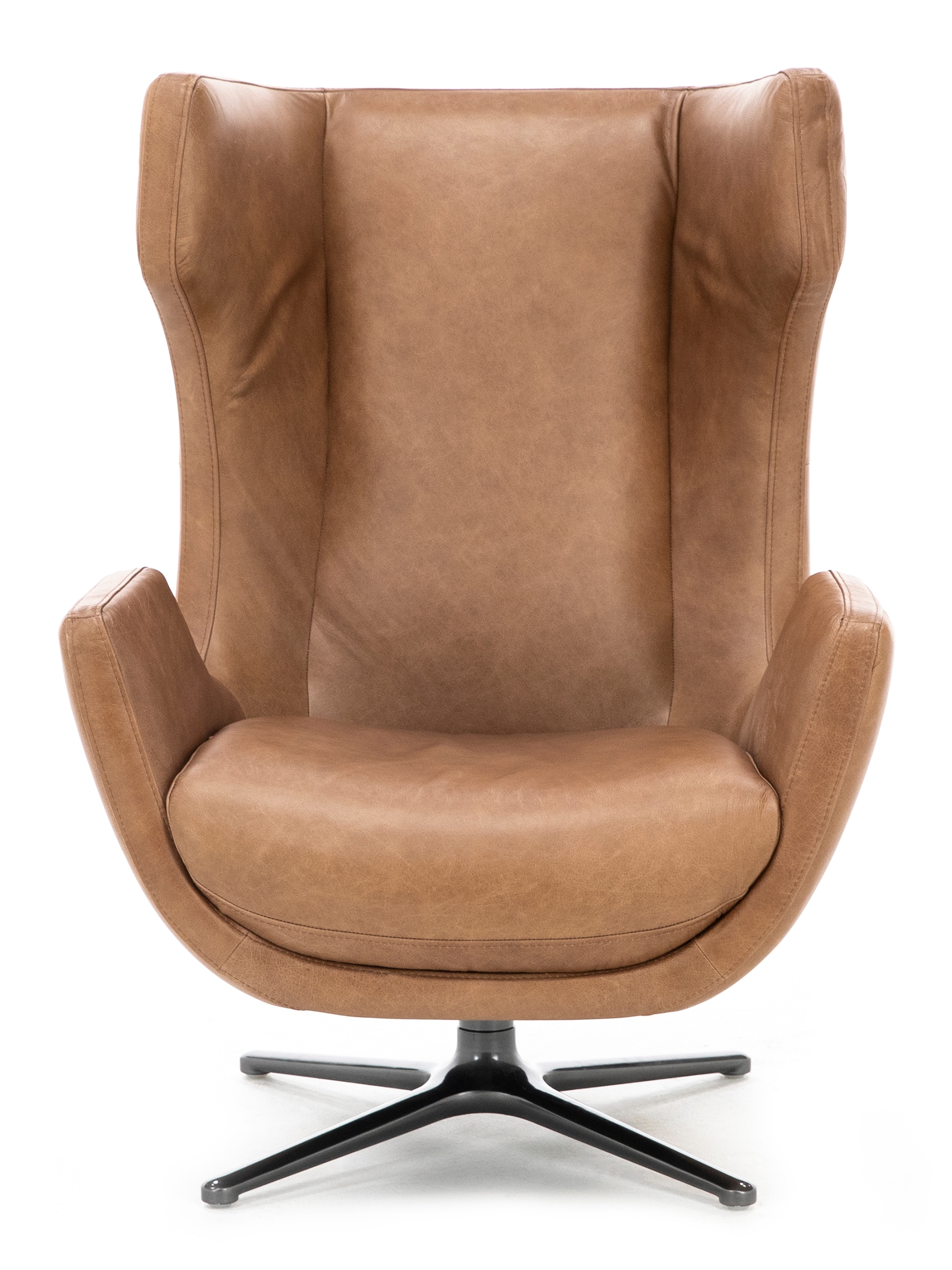 Stark Leather Swivel Chair Steinhafels