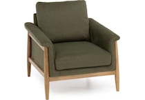 kuka green accent chair z  