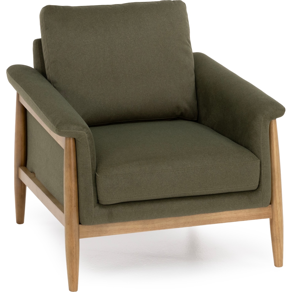 kuka green accent chair z  