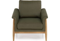 kuka green accent chair z  