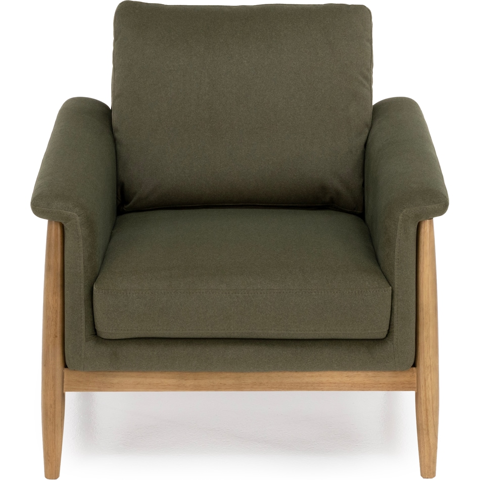 kuka green accent chair z  