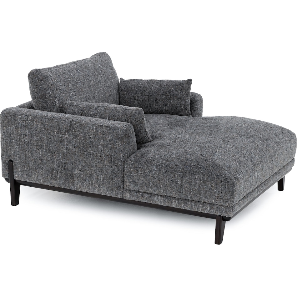 kuka grey chaise   stand alone z  